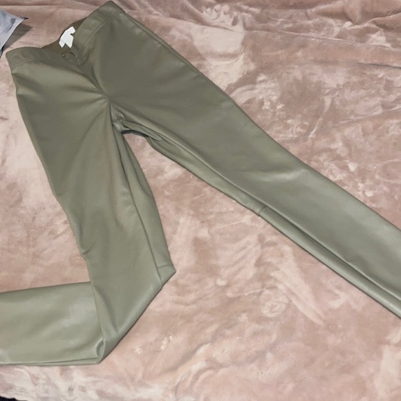 Faux Leather Pants - Picture 1 of 3